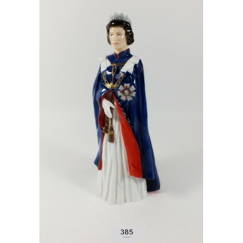 385 - A Royal Doulton figure of Queen Elizabeth II, HN 2878, no. 1988 of 2500