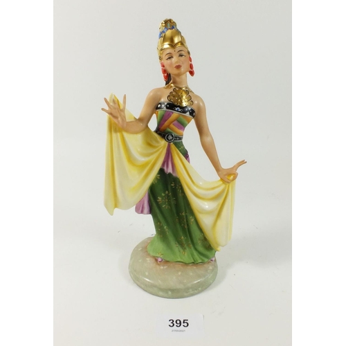 395 - A Royal Doulton figure from Dancers of the World series, 'Balinese Dancer' Hn 2808, no. 231 of 750 -... 