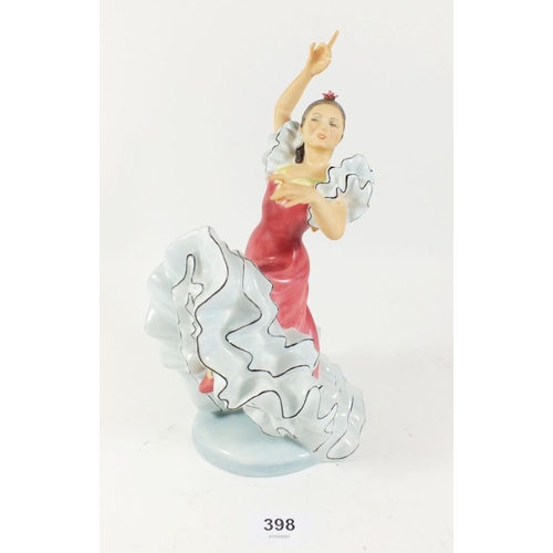 398 - A Royal Doulton figure from Dancers of the World series, 'Spanish Flamenco Dancer' HN 2831 no.419 of... 