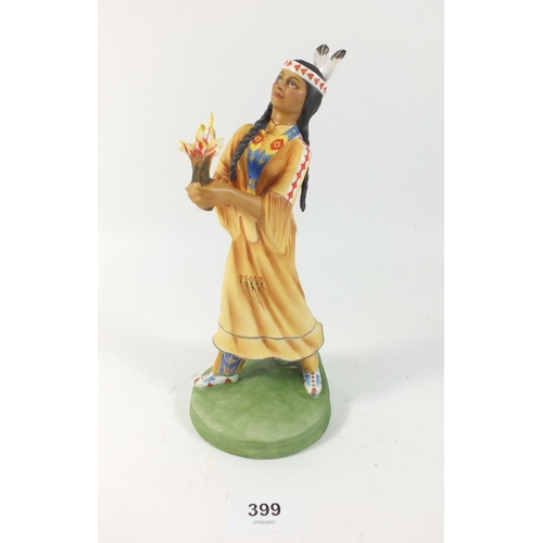 399 - A Royal Doulton figure from Dancers of the World series, 'North American Indian' HN 2809, no.231 of ... 