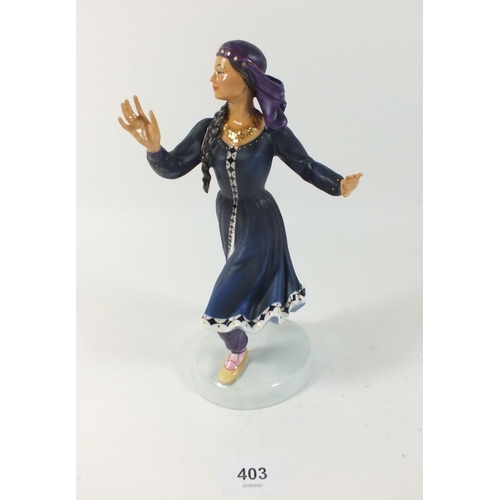 403 - A Royal Doulton figure from Dancers of the World series, 'Kurdish Dancer' HN 2867, no. 495 of 750 - ... 