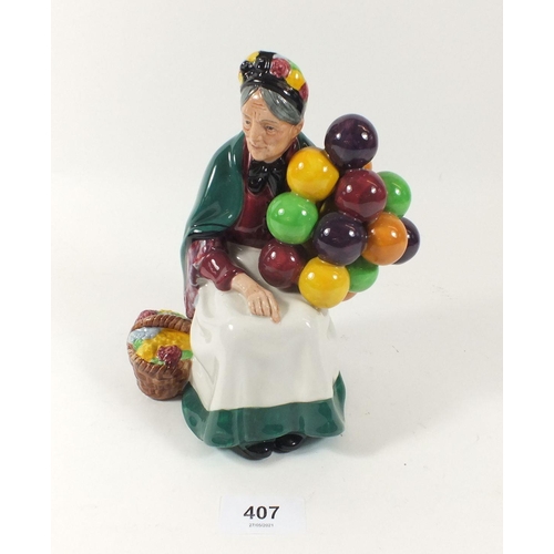 407 - A Royal Doulton figure 'the Old Balloon Seller' HN 1315