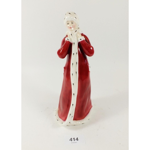 414 - A Royal Doulton figure 'Wintertime' HN 3060