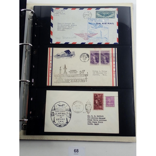 68 - Large collection of 250+ GB, Br C'wealth & ROW air mail covers + over 40 QEII unused air-mail sheets... 