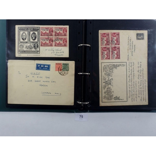 75 - Burma: Mint/used defin & commem stamps in unusual QV-QEII collection. Incl Registered, ship-mail and... 