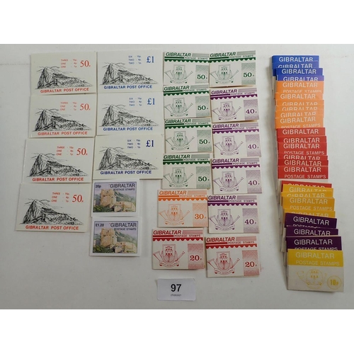 97 - Gibraltar: Collection of QEII mint decimal defin, commem & postage due stamps, Gib£ FV c.200. Incl P... 