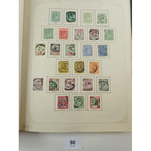 98 - Box of GB incl Regionals/Channel Islands in album, 4 stockbooks, folder, small box & 4 ecclesiastica... 