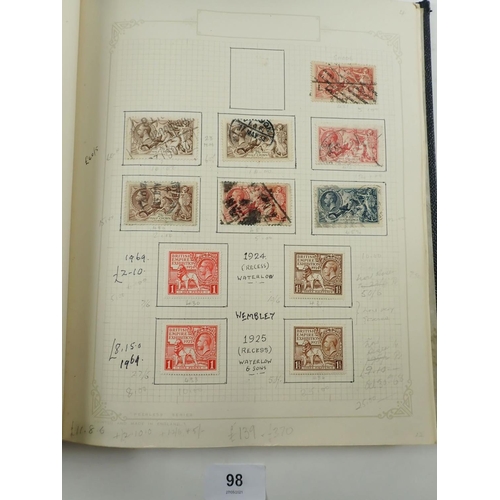 98 - Box of GB incl Regionals/Channel Islands in album, 4 stockbooks, folder, small box & 4 ecclesiastica... 