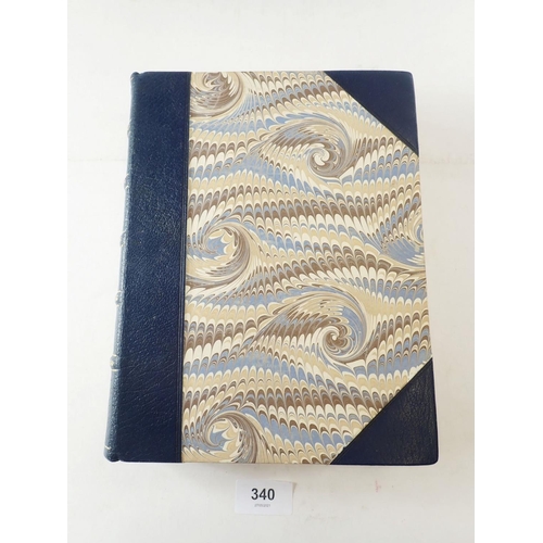 340 - The English Rogue by Head & Kirkman published by Geo. Routledge 1928, half cover over marbled boards... 