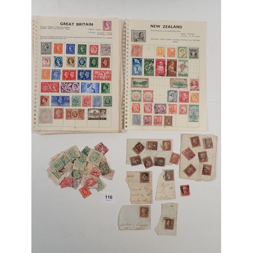 116 - GB & All World defin & commem collection in packets and on album pages, QV on. Includes LE 1d Reds, ... 