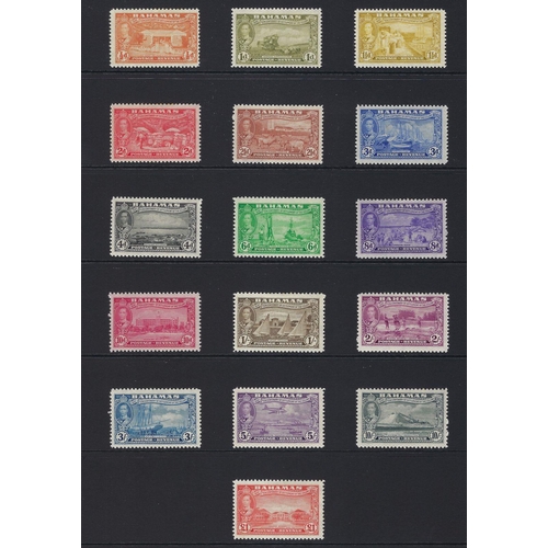 124 - Bahamas: 25 page Hagner album collection, QV - QEII. Defin, commem, Red Cross, special delivery and ... 