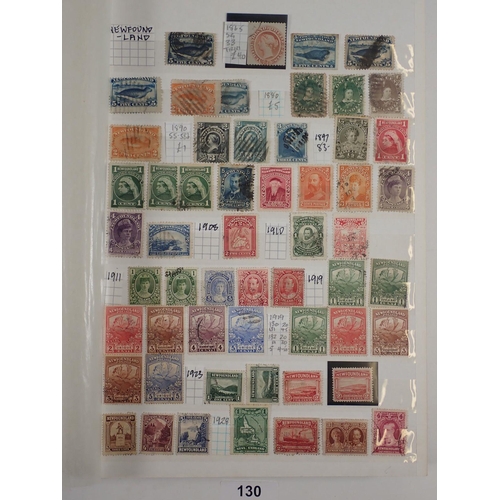 130 - Br Empire/C'wealth: Large 64 page stock-book full of QV-QEII stamps for countries C-G incl Canada, C... 