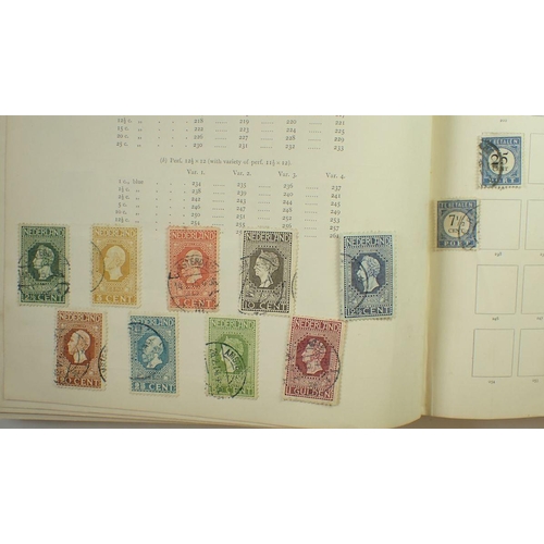 136 - Europe & Possessions: Old Red 1902 Stanley Gibbons Imperial Album 