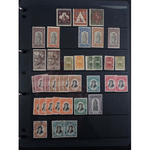 141 - Ring binder of San Marino, late 1800s on, and stock-book of Vatican stamps. Mostly mint part sets wi... 