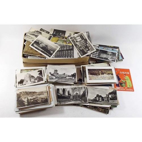 386 - Postcards: two boxes of mixed cards including some of maritime e.g White Star Line, NZ Shiping Co. e... 