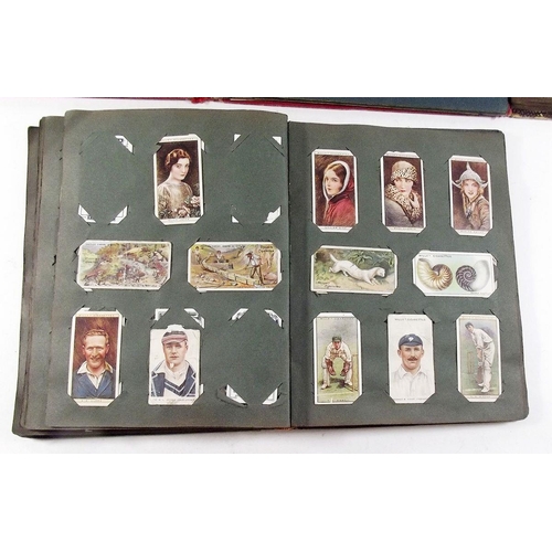 412 - Cigarette cards - in slot in albums including Players 1904 British Empire series, Life on board a Ma... 