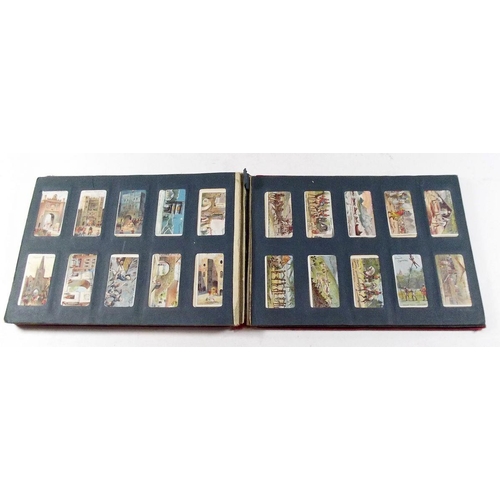 412 - Cigarette cards - in slot in albums including Players 1904 British Empire series, Life on board a Ma... 