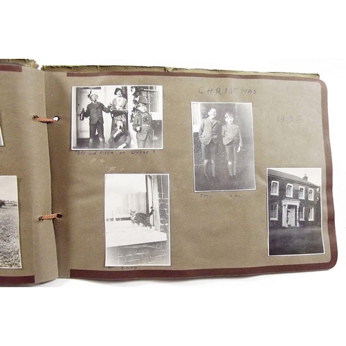 413 - Photographs - accumulation in ten albums and box of loose circa 1900's-1960 approx - many places ide... 