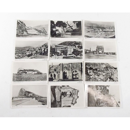 414 - A set of twelve postcards of Gibraltor by Beanland Malin & Co Ltd.