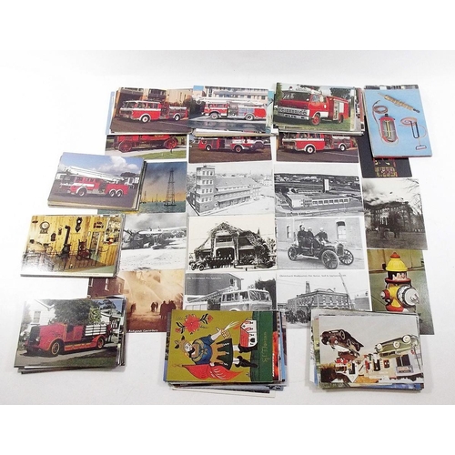 420 - Postcards: fire related - bundle modern cards chiefly New Zealand/Australian origin (some items x 2)... 