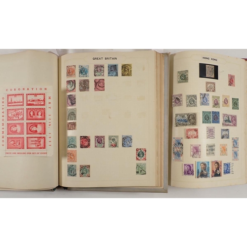 86 - Pair of Simplex albums of GB, Br Empire/C'wealth & ROW stamps, mint & used, incl high values to £1. ... 