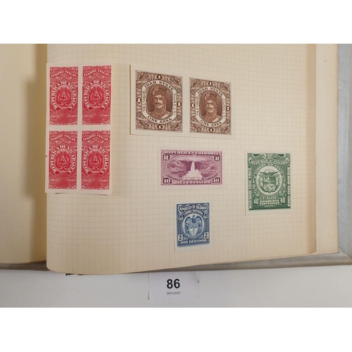 86 - Pair of Simplex albums of GB, Br Empire/C'wealth & ROW stamps, mint & used, incl high values to £1. ... 