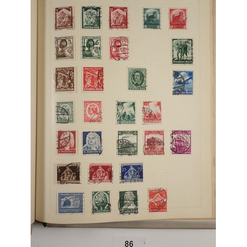 86 - Pair of Simplex albums of GB, Br Empire/C'wealth & ROW stamps, mint & used, incl high values to £1. ... 