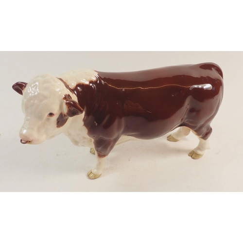 103 - A Beswick Herefordshire bull with ring through his nose