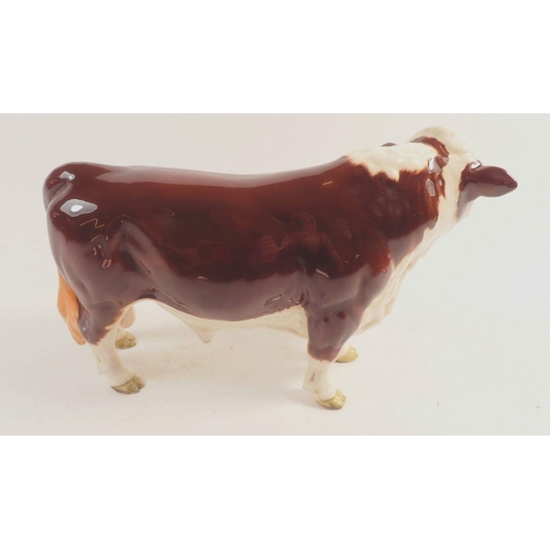 103 - A Beswick Herefordshire bull with ring through his nose