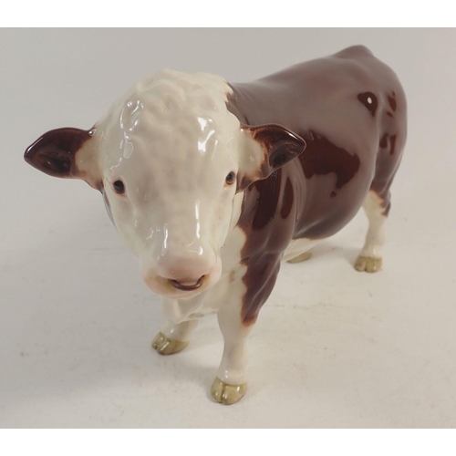 103 - A Beswick Herefordshire bull with ring through his nose