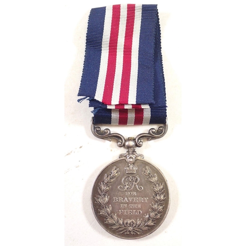 500 - A WWI miliatry medal for 'Bravery in the Field' to Gunner W H Dawe RFA No 785857