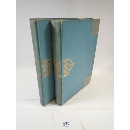 270 - Notre-Dame de Paris by Victor Hugo, two volumes, French edition