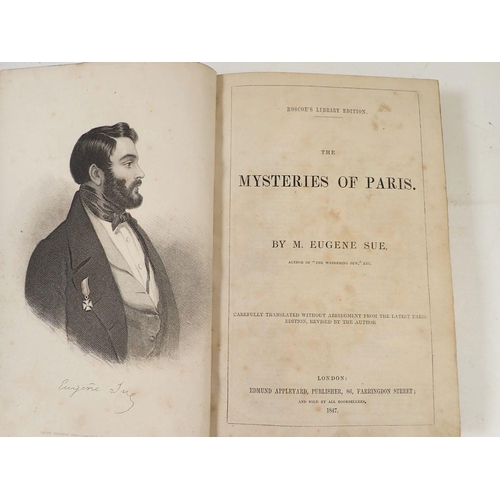 272 - A Dictionary of Classical Antiquities 1902 and The Mysteries of Paris by Eugene Sue 1847