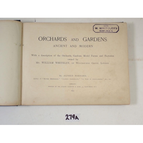 279A - Orchards & Gardens by Alfred Barnard  Belonging to Mr William Whiteley 1895