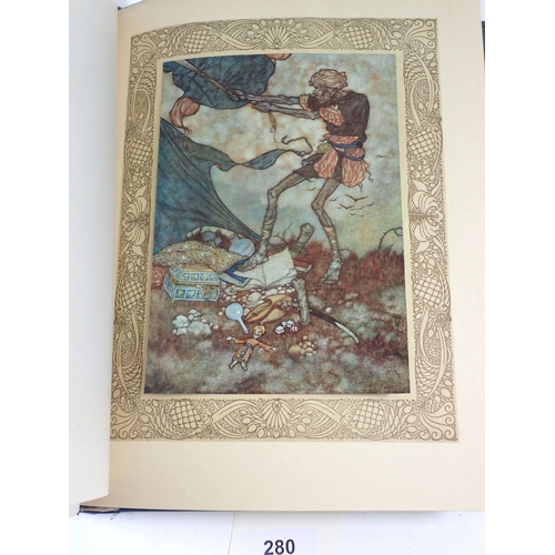 280 - Rubaiyat of Omar Khyyam, illustrated by Edmund Dulac printed by Hodder and Stoughton