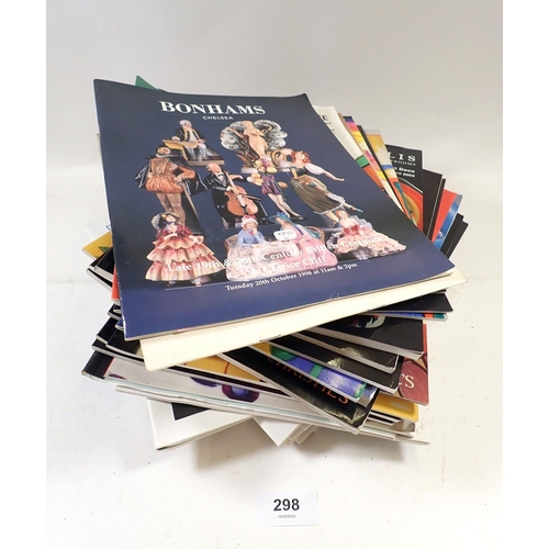 298 - A collection of Clarice Cliff Collectors Club magazines, auction catalogues etc.