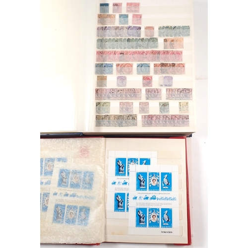 118 - Mauritius: QV-QEII mint & used collection in blue 32 page stockbook with '25th Anniversary of Corona... 