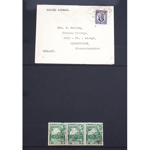 166 - Grenada: Mint & used QV-QEII 23 page collection in Hagner album. Defin, commem, postage due, fiscal ... 