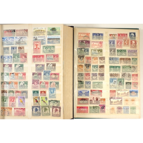 77 - World: Glory box containing 2 large stock-books of mint from countries JOR-TOG and TRIS-KAT; complet... 