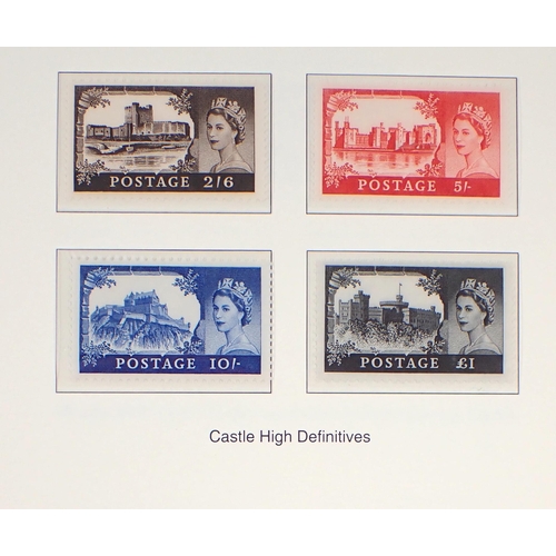 83 - GB: Mint KEVIII to QEII, 1936-69, in purposed Westminster album, defin & commem. Complete sets to £1... 