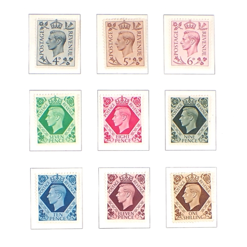 83 - GB: Mint KEVIII to QEII, 1936-69, in purposed Westminster album, defin & commem. Complete sets to £1... 