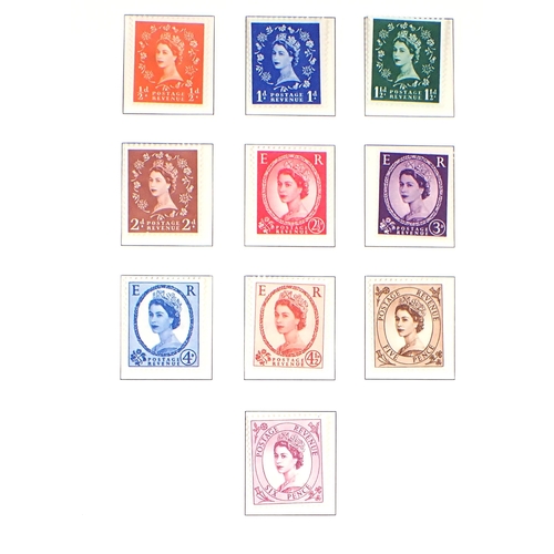 83 - GB: Mint KEVIII to QEII, 1936-69, in purposed Westminster album, defin & commem. Complete sets to £1... 