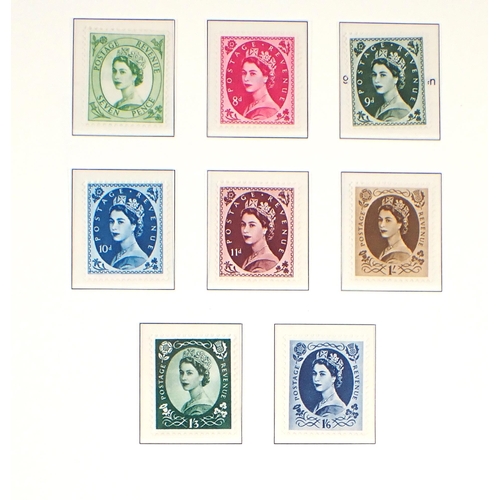 83 - GB: Mint KEVIII to QEII, 1936-69, in purposed Westminster album, defin & commem. Complete sets to £1... 