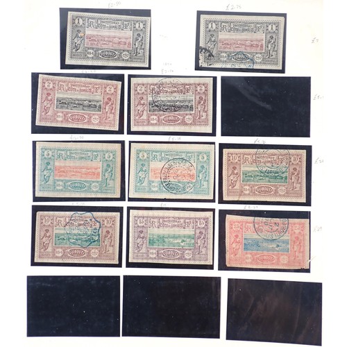 82 - Europe: France & Colonies, Memel, Monaco and Spanish Morocco issues on stock-sheets, album pages, in... 