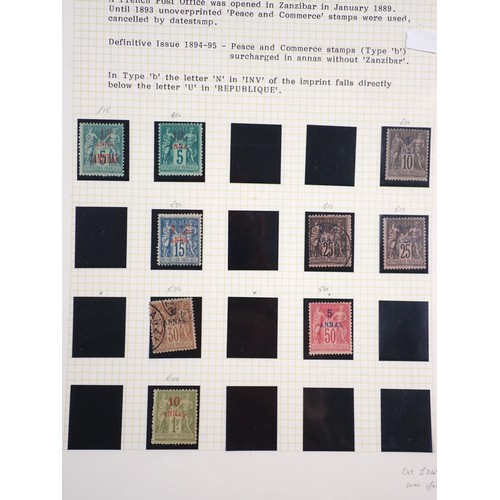 82 - Europe: France & Colonies, Memel, Monaco and Spanish Morocco issues on stock-sheets, album pages, in... 