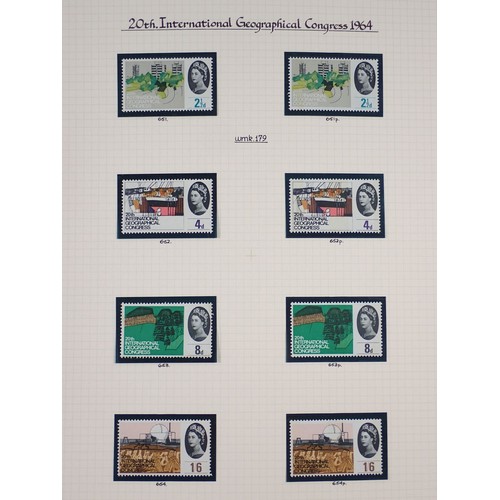 131 - GB: High quality, leather-bound and gilded, green SG 'Philatelic Album' with 100 interleaved pages o... 