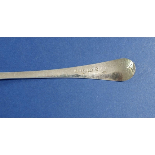 227 - A silver spoon by Joseph Hicks, Exeter 1800, 55g