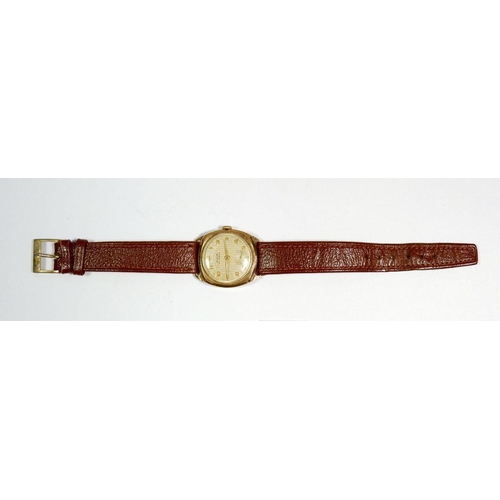 361 - A vintage gents 9 carat gold gentleman's wrist watch