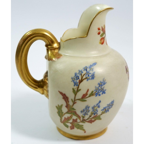 147 - A Royal Worcester floral jug No 1094