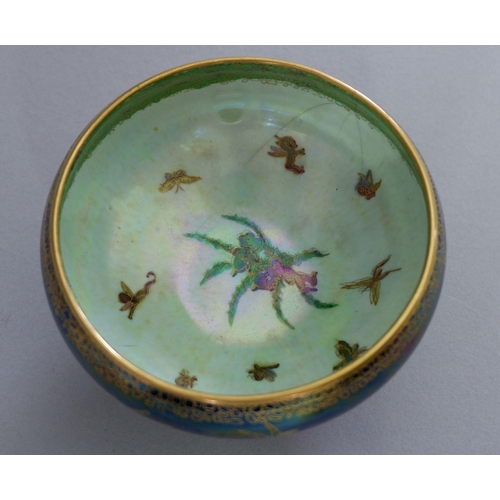 152 - A Wedgwood Fairyland lustre small bowl in Leap Frogging Elves pattern by Daisy Makeig-Jones No Z4968... 